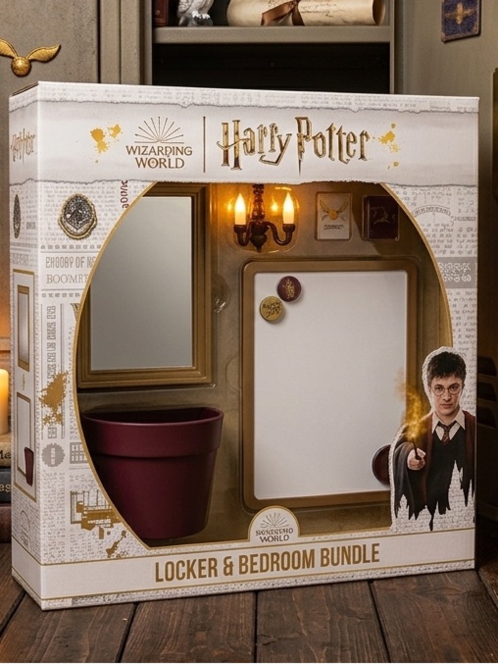 🌸 New Harry Potter Locker or Bedroom Decor, Bundle of 6 Items, Mirror & More